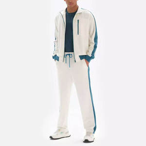 Conjunto de Sudadera y Pantalones Deportivos de Algodón Grueso, Talla Grande, Personalizado con Marca, Unisex, Estilo Flare, para Adultos - Product Image 1