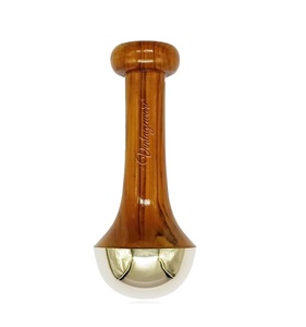 Masajeador de pies de madera y bronce para spa, combo de varita Kansa ayurvédica de doble cara para pies y cuerpo, cuidado personal - Product Image 4