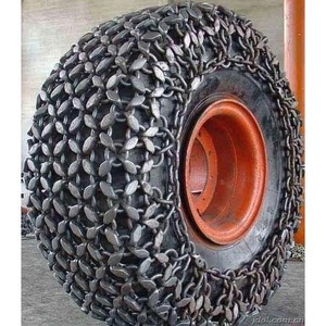 Cadena de Protección para Neumáticos TPC-18.4-24-STAMPED de Alta Calidad, para Neumáticos de Cargadora 18.4-24, de Acero, 210 kg, Pieza de Maquinaria de Construcción, NXA OEM - Product Image 1