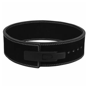 Cinturón de Levantamiento de Pesas de Cuero Vacuno con Logotipo Personalizado para Gimnasio, Cinturón de Powerlifting de Cuero Vacuno de Grado Competitivo - Product Image 2