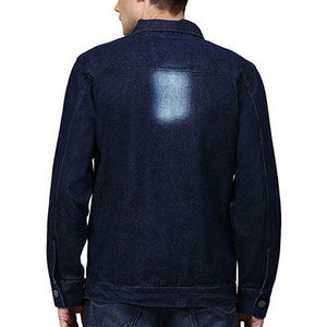 Veste en jean tendance pour homme, style streetwear, nouvelle collection, prix abordable. - Product Image 4
