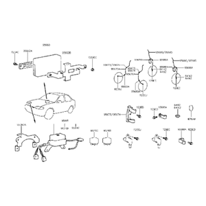 Sensores y Interruptores de Motor Nuevos Accent 9567122000 - Product Image 2