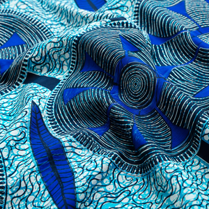 Tela Africana Ankara Premium con Estampado de Cera, Textil de Algodón Batik para Confección de Vestidos, Ropa de Moda, Venta al Por Mayor y Exportación - Product Image 4