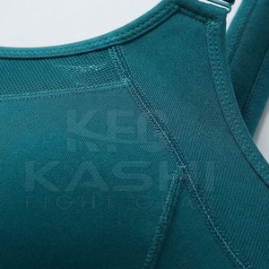 Sujetador Deportivo Transpirable de Estilo Simple con Tirantes Ajustables y Logotipo Frontal para Mujer, Ropa de Gimnasio - Product Image 6
