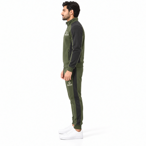 Ensemble de survêtement en molleton de coton épais uni, écologique, pour l'hiver, la détente, la gym et les loisirs - Product Image 3