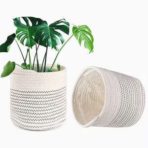 Decorative Jute <b>Tree</b> <b>Pot</b> Cover – Handmade Rustic Natural Fiber Planter for Indoor Plants and Home Styling - Product Image 6