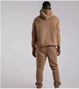 Conjunto Deportivo de 2 Piezas para Hombre, Estilo Urbano, con Estampado, Sudadera con Capucha de Manga Larga, Pantalones Deportivos, Cortavientos - Product Image 4
