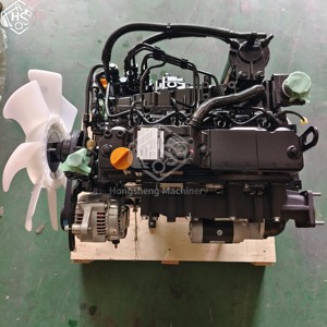 Moteur diesel complet Yanmar 4TNV88-BDELTC à quatre cylindres refroidi par eau 2,19 L, neuf, pour excavatrices, pièces détachées - Product Image 2