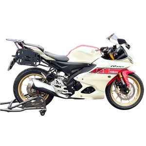 Stainless Steel R15 V4 Rear Luggage <b>Rack</b> with Side Pannier Frame for Street Motorcycle Retrofit/Upgrade - Product Image 1