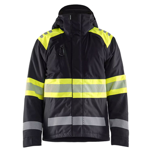 Custom Made Winter <b>Waterproof</b> Reflective Safety Working <b>Jacket</b> <b>Hi</b> <b>Vis</b> Construction Security Workwear Worker <b>Jackets</b> - Product Image 1