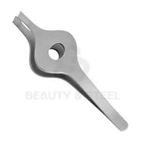 Expert Slanted Edge Tweezer with Enhanced Leverage Body for High-Performance Arch Shaping and Accurate Fine Hair <b>Removal</b> - Product Image 2