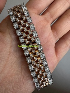 Reloj Mecánico con Diamantes Moissanite VVS, Reloj Analógico Automático con Incrustaciones de Diamantes para Hombre, Joyería Hip Hop para Raperos - Product Image 2