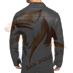 Wholesale <b>Cheap</b> Price Leather <b>Winter</b> <b>Jacket</b> Waterproof Breathable Quick Dry Outdoor Wear Leather <b>Jacket</b> - Product Image 2