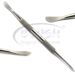 13-Piece Steel Dental Implant Surgery Kit CE Elevator Forceps Syringe Scalpel Handle Cassette Curettes More By <b>Blush</b> Surgical - Product Image 5