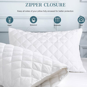 Funda de almohada premium con capa impermeable y construcción transpirable, protector de almohada - Product Image 3