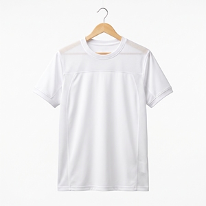 T-shirt d'été pour homme en maille respirante, idéal pour la gym, vente en gros OEM ODM, personnalisation du logo en usine - Product Image 1