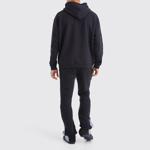 Ensemble de survêtement pour homme de haute qualité avec logo personnalisé, impression et broderie, sweat-shirt et pantalon de jogging, ensemble 2 pièces - Product Image 1