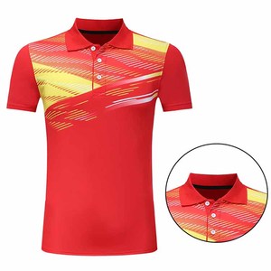 Conjunto Deportivo Ecológico de Manga Corta con Cuello Camisero, Uniforme de Tenis Transpirable de 2 Piezas, Conjunto de Pantalones Cortos Unisex - Product Image 6