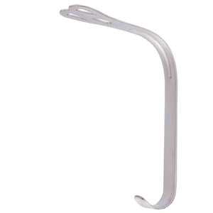 Depresor de Lengua de Acero Inoxidable de Grado Quirúrgico, Retractor para Cirugía Oral y ORL, Instrumento de Clase I, Uso Manual - Product Image 1