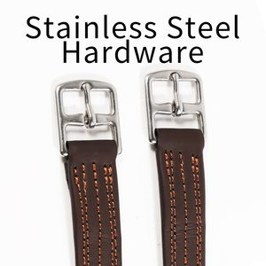 Estribos de Cuero para Montar a Caballo, Tamaños Ajustables, Diseños Personalizados, Accesorios de Equitación, Servicio OEM ODM - Product Image 6