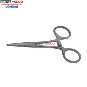 Pince hémostatique de pêche manuelle 3,5 pouces droite ergonomique, pinces de serrage anti-moustiques en acier inoxydable de qualité allemande, précision - Product Image 6
