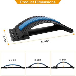Supporto Lombare Multi-Livello per Sollievo dal Dolore alla Schiena, Dispositivo di Trazione per Ernia del Disco e Correzione Lombare/Cervicale - Product Image 6