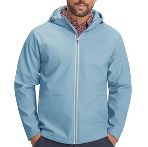 Chaquetas Softshell para Hombre, Ligeras, Resistentes al Viento, con Capucha, MOQ Bajo, Nueva Llegada, Precio al por Mayor, Chaquetas Softshell con Capucha - Product Image 6