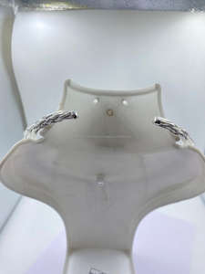 Everyday Best Price Delicate <b>Silver</b> <b>Choker</b> Necklace Gold-Plated Sterling <b>Silver</b> Earrings for Weddings Parties Featuring Gift - Product Image 2