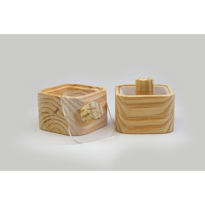 Beautiful Ceramic Storage Jars With Wooden Lids <b>Tea</b> <b>Sugar</b> <b>Coffee</b> Airtight Kitchen <b>Containers</b> Minimalist Design Moisture Proof - Product Image 2