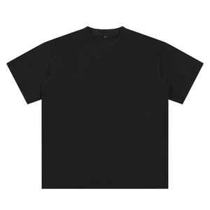 T-shirt Homme Surdimensionné Personnalisé Style Urbain Coton Épais Bambou Coupe Ample Séchage Rapide Décontracté Vente en Gros Mode Estivale 2026 Imprimé - Product Image 1