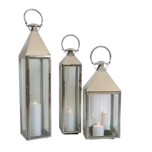Lanterne de décoration intérieure et extérieure, design moderne, lanterne de centre de table, lanterne de décoration de mariage, lanterne vintage - Product Image 5