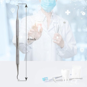 เครื่องมือถอนฟันแบบสองด้าน สแตนเลสสตีล รุ่น U30/33 สำหรับฟันหน้าและฟันหลัง ยี่ห้อ Periodontal Dental รุ่น Morse Sickle Scaler สำหรับมืออาชีพ - Product Image 3