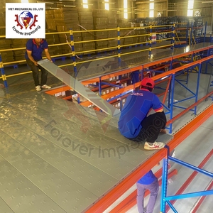 Factory Supply Mezzanine Platform System for Warehouses Expanding Vertical <b>Storage</b> Space in <b>Industrial</b> Facilities - Product Image 4