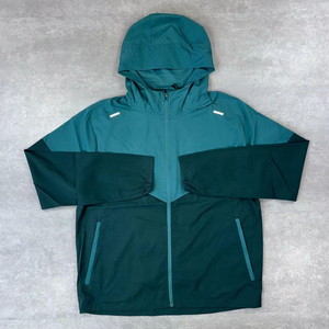 high quality Lightweight Summer <b>Running</b> <b>Jacket</b> Waterproof <b>Reflective</b> Windbreaker for Sports Training Set Style tracksuit - Product Image 2