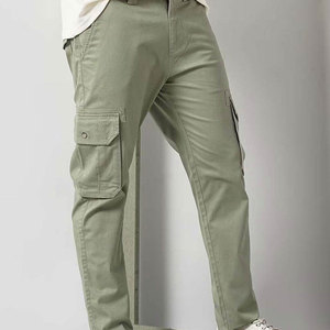 Nuevo Precio al por Mayor Pantalones Cargo de Algodón Ligero de Primera Calidad para Hombre con Múltiples Bolsillos Personalizados para Uso Diario y Actividades al Aire Libre - Product Image 6