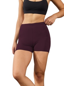 Women High Waist Yoga Shorts Breathable Seamless Workout Gym <b>Running</b> Fitness Shorts - Product Image 3