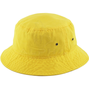 Sombrero de Pescador de Algodón Liso Personalizado al por Mayor, Unisex, Protección Solar de Verano, Gorra de Playa, OEM ODM - Product Image 2