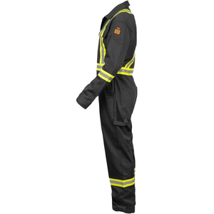 Combinaison de travail en polyester haute visibilité, combinaison de sécurité réfléchissante, combinaison industrielle haute visibilité, certifiée Oeko-Tex pour la construction - Product Image 2