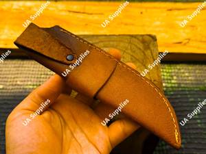 Funda de Cuero de Alta Calidad Hecha a Mano para Cuchillo de Hoja Fija, Duradera, Ligera, OEM, Universal, para Campismo, Caza, al por Mayor - Product Image 6