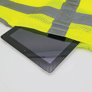 Chaleco de Seguridad de Alta Visibilidad Personalizado para Construcción, Guardias de Seguridad, Ropa de Trabajo Transpirable, Reflectante, con Bolsillos Grandes Disponibles - Product Image 3