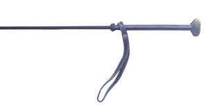 Látigo Ecuestre de Cuero de Alta Calidad con Mango de Latón, Equipo de Entrenamiento Ligero para Carreras de Caballos, Marca Personalizada Modelo LASS - Product Image 3