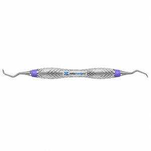 Cureta Dental Premium Columbia 2R 2L para Periodoncia, Instrumento para Planificación Radicular, OEM Zetomed Pro - Product Image 1