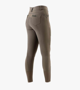 Pantalones de ciclismo para mujer, personalizados, engrosados, de cintura media, con asiento completo, ligeros, transpirables, con cierre de cremallera, resistentes al agua para invierno - Product Image 3