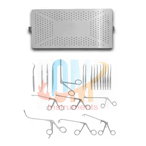 Juego Completo de Instrumentos de Cirugía Endoscópica de Senos Paranasales Fess, Instrumentos Quirúrgicos Básicos de Acero Inoxidable de Grado Médico, Suministros para el Cuidado de la Salud - Product Image 2