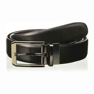 Popular Cow Hide Leather Belts For Men <b>Split</b> Leather <b>Pin</b> Buckles Belt Black Casual Customized Logo Style - Product Image 4