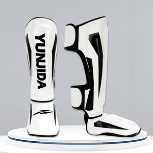 Protège-tibias personnalisés pour arts martiaux, MMA, Muay Thai, Kickboxing, Karaté – Protection des jambes pour l'entraînement et le sparring - Product Image 3