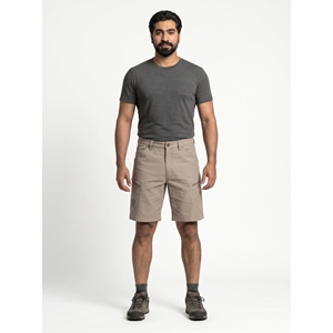 Shorts tactiques personnalisables en toile cirée pour hommes, en polycoton recyclé, pour la randonnée urbaine, vêtements OEM avec logo personnalisé - Product Image 1