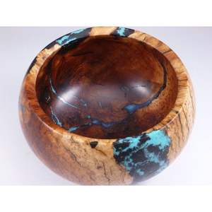 Tazón Clásico Ecológico de Madera y Resina para Uso Doméstico, Producto Artesanal de Bambú y Madera - Product Image 2