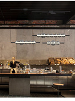 Suspension LED ovale moderne et personnalisable en verre de style nordique pour restaurant, bar ou comptoir, petite, à intensité variable, blanc chaud, réglable