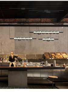 Suspension de restaurant nordique, luminaire moderne simple et personnalisé pour comptoir de bar, table, chambre à coucher, chevet, petit ovale LED - Product Image 2